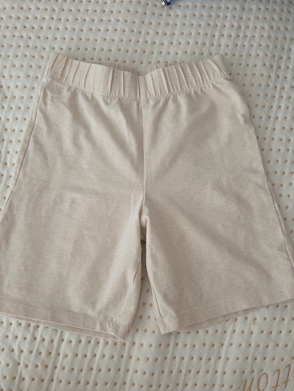 Bo + TEE Neutral Beige Casual Shorts